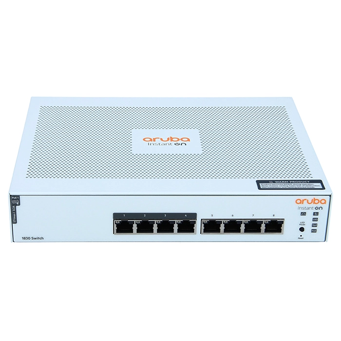Buy HP JL811-61001 | Aruba Instant On 1830 8G 4-Ports Class4 PoE 65W Ethernet Switch Refurbished - $382.71 HP JL811-61001 | Aruba Instant On 1830 8G 4-Ports Class4 PoE 65W Ethernet Switch Refurbished - Hewlett-Packard (ou HP en abrégé) refurbished available on Gotodirect