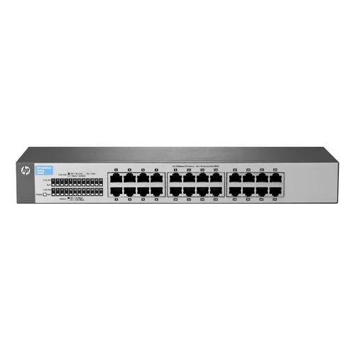 HP J9663A | OfficeConnect 1410 Series 1410-24 24 x 10/100Base-TX RJ-45 Ports Layer 2 Unmanaged Fast Ethernet Network Switch Refurbished - Hewlett-Packard (ou HP en abrégé) refurbished available on Gotodirect