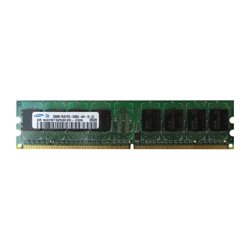 Samsung M378T3253FZO-CD5 | 256MB DDR2-533MHz PC2-4200 Non-ECC Unbuffered UDIMM CL4 1Rx16 1.8V 240-Pin Memory Module Refurbished - Samsung refurbished available on Gotodirect