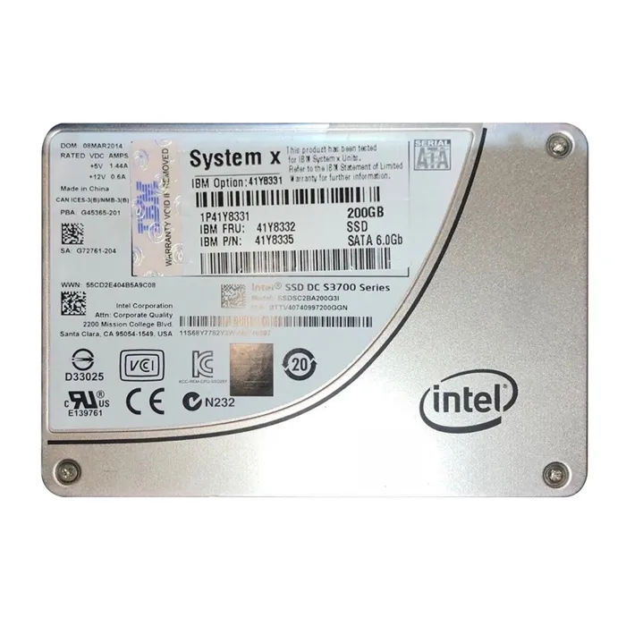Buy IBM 41Y8335 | 200GB Multi-Level Cell SATA 6Gb/s Hot Swappable 2.5-Inch Solid State Drive Refurbished - $561.47 IBM 41Y8335 | 200GB Multi-Level Cell SATA 6Gb/s Hot Swappable 2.5-Inch Solid State Drive Refurbished - refurbished available on Gotodirect