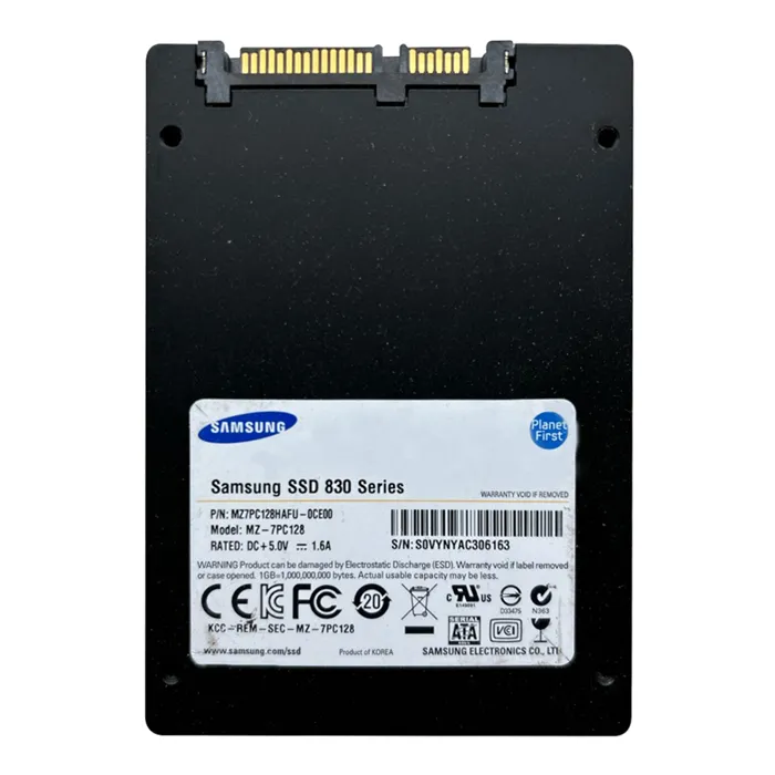 Samsung MZ-7PC128 | 830 Series 128GB 2.5-inch 6GB/s SATA NAND MLC (Basic Kit) Solid State Drive Refurbished - Samsung refurbished available on Gotodirect
