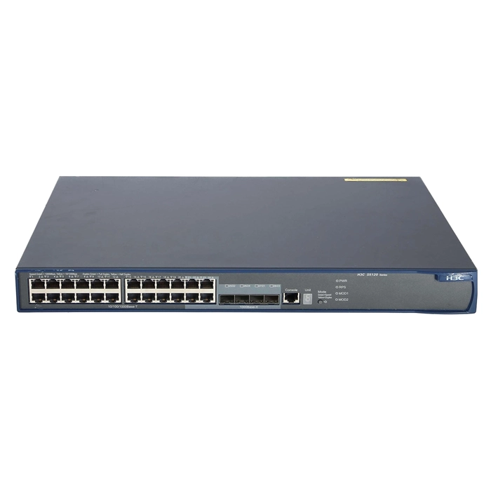 HP JE068A | A5120-24G EI 24 x Ports 10/100/1000Base-T + 4 x Dual Personality SFP Ports + 2 x Expansion Module Slot Layer 3 Managed Stackable Rack-mountable Gigabit Ethernet Network Switch Refurbished - Hewlett-Packard (ou HP en abrégé) refurbished available on Gotodirect