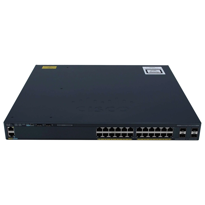 Cisco WS-C2960XR-24TS-I-RF | Catalyst 2960XR Series 2960XR-24TS 24 x Ports 10/100/1000Base-T + 4 x SFP Uplink Ports Layer 3 Managed 1U Rack-mountable Gigabit Ethernet Network Switch Refurbished - Cisco Systems Inc. refurbished available on Gotodirect