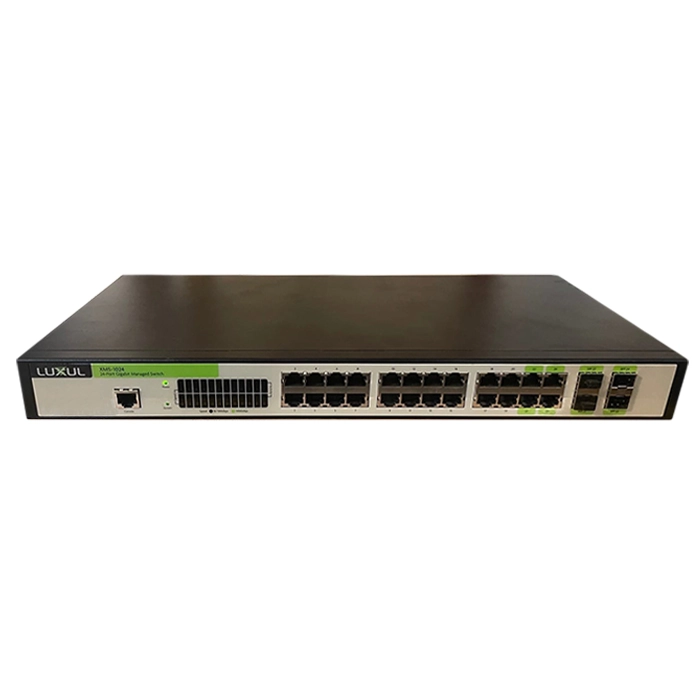 Luxul XMS-1024 | 24-Port Gigabit Managed Switch Refurbished -  refurbished available on Gotodirect