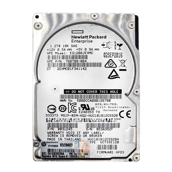 HGST 0B31245 | Ultrastar C10K1800 Series 1.2TB 10520RPM SAS 12Gb/s 128MB Cache 512n (Secure Erase) 2.5-inch Hard Drive Refurbished - HGST (a subsidiary of Western Digital) refurbished available on Gotodirect