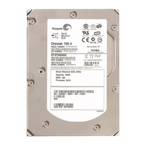 Dell 0J8090 | 73GB 10000RPM SAS 3Gb/s 8MB Cache 3.5-Inch Hard Drive Refurbished - Dell refurbished available on Gotodirect