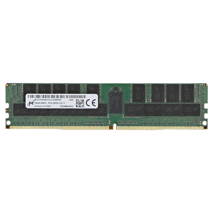 Buy Micron MTA72ASS8G72LZ-2G6B2SK | 64GB DDR4-2666MHz ECC Registered CL19 288-Pin LRDIMM 1.2V 4Rx4 Memory Module Refurbished - $500.57 Micron MTA72ASS8G72LZ-2G6B2SK | 64GB DDR4-2666MHz ECC Registered CL19 288-Pin LRDIMM 1.2V 4Rx4 Memory Module Refurbished - refurbished available on Gotodirect