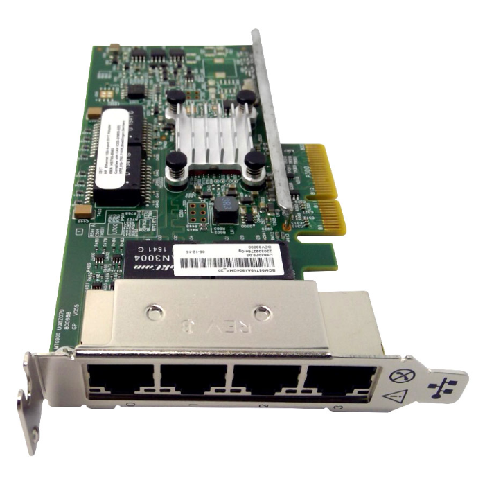 HP 647592-001 | 4 x Ports 1Gb/s 10/100/1000Base-T PCI-Express 2.0 x4 331T Gigabit Ethernet Network Adapter Refurbished - Hewlett-Packard (ou HP en abrégé) refurbished available on Gotodirect