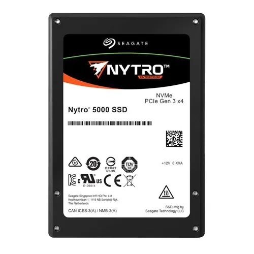 Seagate XP1600HE10002 | Nytro 5000 1.6TB Multi-Level Cell PCI Express NVMe 3.0 x4 U.2 2.5-Inch Solid State Drive Refurbished - Seagate refurbished available on Gotodirect
