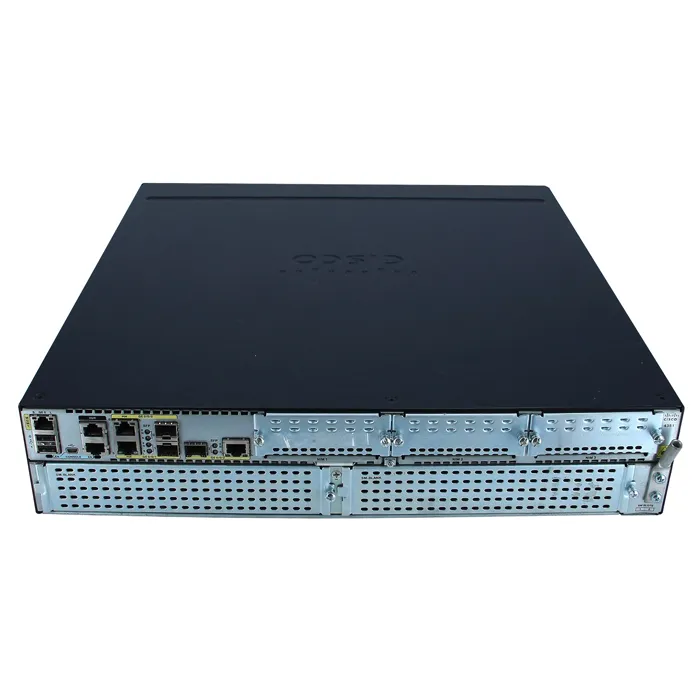 Cisco ISR4351-V/K9 | 4000 Series 4351 3 x Ports 1000Base-T LAN/WAN + 3 x Ports SFP (mini-GIBIC) 2U Rack-mountable Integrated Service Router Refurbished - Cisco Systems Inc. refurbished available on Gotodirect