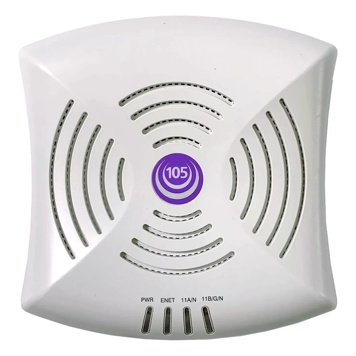 HP AP-105 | Aruba IEEE 802.11n 5GHz 300Mbit/s 1 x Port 1000Base-T 4 x Internal Antennas Wireless Access Point Refurbished - Hewlett-Packard (ou HP en abrégé) refurbished available on Gotodirect