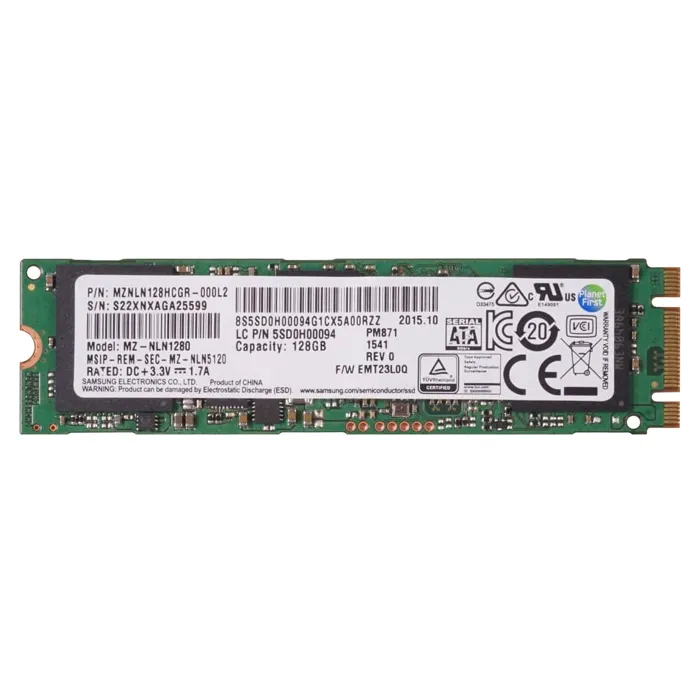 Lenovo 5SD0H00094 | 128GB Triple-Level Cell SATA 6Gb/s M.2 2280 Solid State Drive for IdeaPad 15ACZ Refurbished - Lenovo refurbished available on Gotodirect