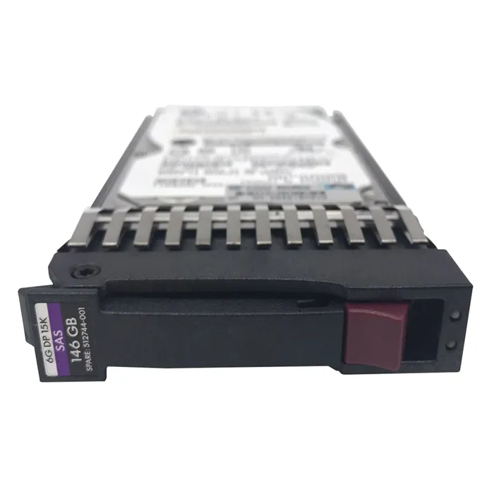 Buy HP 512744-001 | 146GB 15000RPM SAS 6Gb/s SFF Hot-Pluggable Dual Port 2.5-inch Hard Drive for Gen1 to Gen7 ProLiant Server Refurbished - $111.85 HP 512744-001 | 146GB 15000RPM SAS 6Gb/s SFF Hot-Pluggable Dual Port 2.5-inch Hard Drive for Gen1 to Gen7 ProLiant Server Refurbished - Hewlett-Packard (ou HP en abrégé) refurbished available on Gotodirect