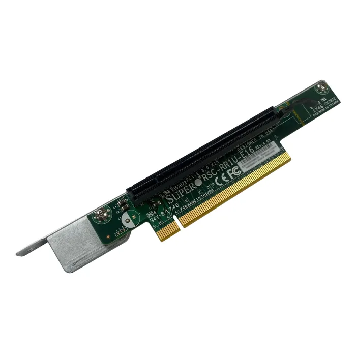 Supermicro RSC-RR1U-E16 | 1 x Slot PCI Express x16 1U Riser Card for SC813 Series Chassis Refurbished -  refurbished available on Gotodirect