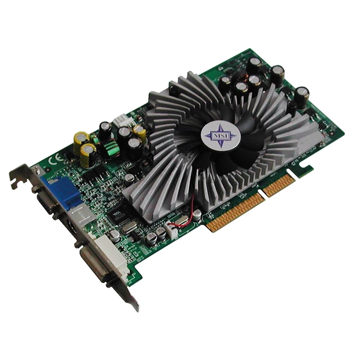 MSI RX9800PRO-TD128 | Radeon 9800 Pro Video Graphics Card ATI Radeon 9800 Pro 378MHz 128MB DDR SDRAM AGP 8x, AGP 4x, AGP 2x Refurbished - MSI (Micro-Star International) refurbished available on Gotodirect