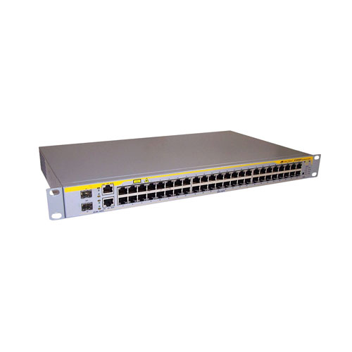 Allied Telesis AT-8550SP | 8500 AT-8550/SP 48 x Ports 100Base-TX + 2 x Ports SFP Layer 2 Managed 1U Rack-Mountable Fast Ethernet Network Switch Refurbished -  refurbished available on Gotodirect