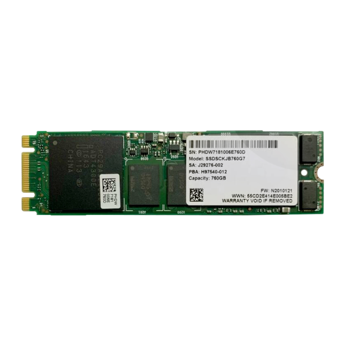 Intel SSDSCKJB760G701 | S3520 760GB Multi-Level Cell SATA 6Gb/s M.2 2280 Solid State Drive Refurbished - Intel refurbished available on Gotodirect