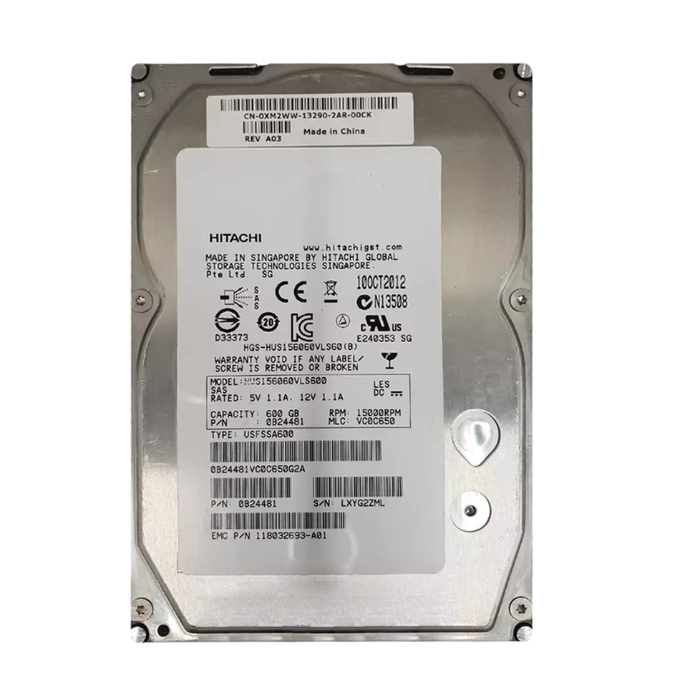 Dell XM2WW | 600GB 15000RPM SAS 6Gb/s Hot-Pluggable 3.5-Inch Hard Drive for PowerEdge & PowerVault Servers Refurbished - Dell refurbished available on Gotodirect