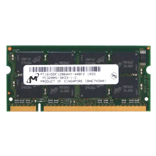 Micron MT16VDDF12864HY-40BF2 | 1GB DDR-400MHz PC3200 Non-ECC Unbuffered SODIMM CL3 2Rx8 2.5V 200-Pin Memory Module Refurbished -  refurbished available on Gotodirect