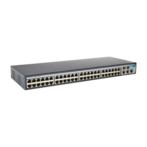 HP JG540A | OfficeConnect 1910 Series 1910-48 48 x RJ-45 10/100Base-TX and 2 x Combo SFP (mini-GBIC) Ports Layer 3 Managed Fast Ethernet Network Switch Refurbished - Hewlett-Packard (ou HP en abrégé) refurbished available on Gotodirect