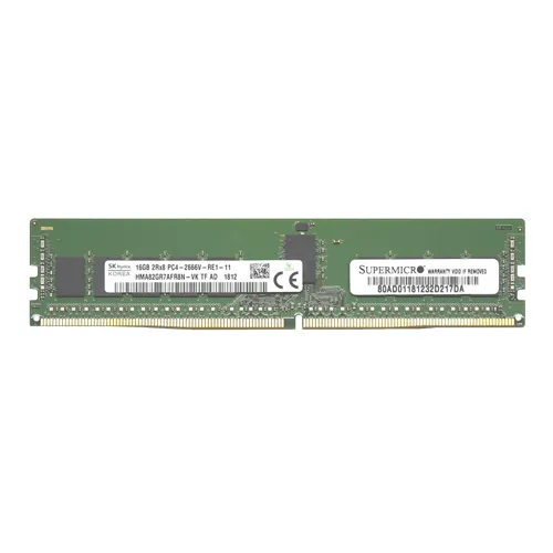 Buy Hynix HMA82GR7AFR8N-VKTFAD | 16GB DDR4-2666MHz PC4-21300 ECC Registered RDIMM CL19 2Rx8 1.2V 288-Pin Memory Module Refurbished - $186.62 Hynix HMA82GR7AFR8N-VKTFAD | 16GB DDR4-2666MHz PC4-21300 ECC Registered RDIMM CL19 2Rx8 1.2V 288-Pin Memory Module Refurbished - refurbished available on Gotodirect