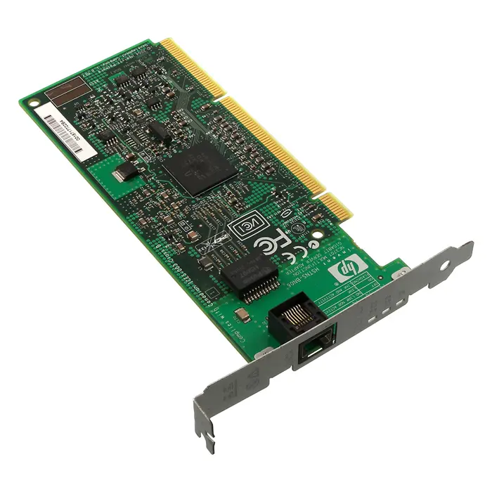 HP NC370T | Single-Port RJ-45 1Gb/s 10Base-T/100Base-TX/1000Base-T Gigabit Ethernet PCI-X Multifunction Server Network Adapter Refurbished - Hewlett-Packard (ou HP en abrégé) refurbished available on Gotodirect