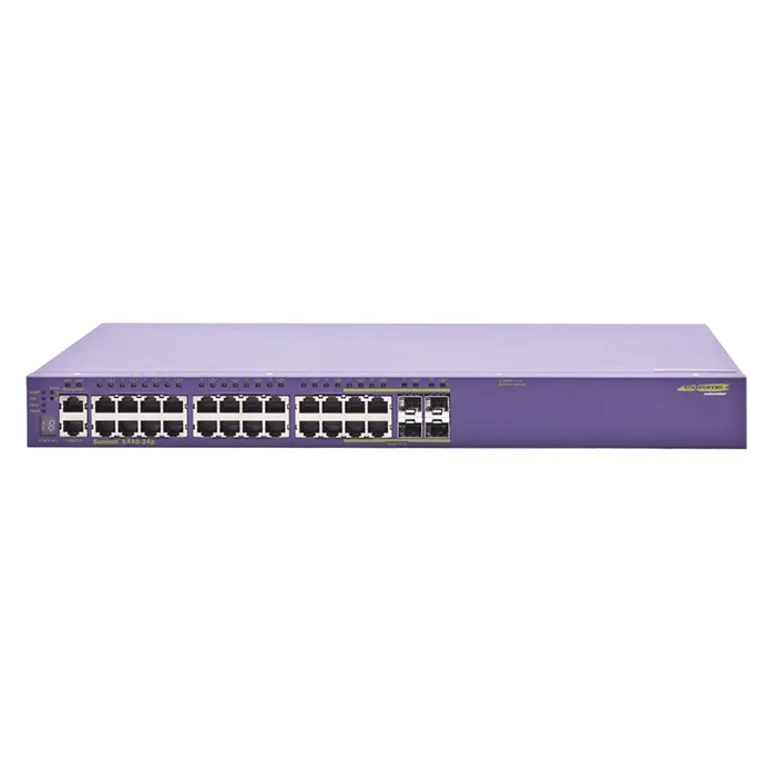 Extreme Networks X440-24P | Summit 24-Ports 10/100/1000BASE-T PoE+ with 4x 4GbE SFP Ports Layer 3 Switch Refurbished -  refurbished available on Gotodirect