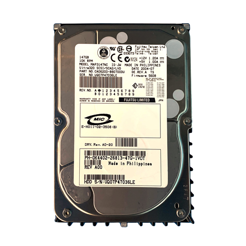 Dell 0K4402 | 146GB 10000RPM Ultra320 SCSI Hot-Swappable 80-Pin 3.5-Inch Hard Drive Refurbished - Dell refurbished available on Gotodirect