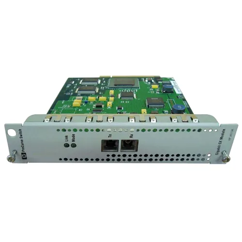 HP J4113A | ProCurve 2 x Ports 1000Base-T Gigabit-SX Expansion Module for 1600M Switch Series Refurbished - Hewlett-Packard (ou HP en abrégé) refurbished available on Gotodirect