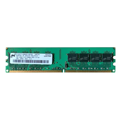 Micron MT16HTF12864AY-667B3 | 1GB DDR2-667MHz PC2-5300 Non-ECC Unbuffered UDIMM CL5 2Rx8 1.8V 240-Pin Memory Module Refurbished -  refurbished available on Gotodirect