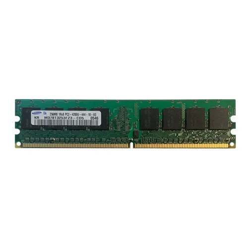 Samsung M378T3253FZ3-CD5 | 256MB DDR2-533MHz PC2-4200 Non-ECC Unbuffered UDIMM CL4 1Rx8 1.8V 240-Pin Memory Module Refurbished - Samsung refurbished available on Gotodirect