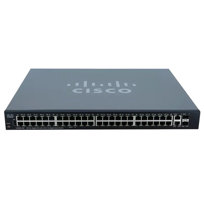 Cisco SG250X-48P-K9 | Small Business SG250X-48P PoE 48 x Ports 1000Base-X + 4 x Uplink Ports Layer 2 Managed Gigabit Ethernet Switch Refurbished - Cisco Systems Inc. refurbished available on Gotodirect