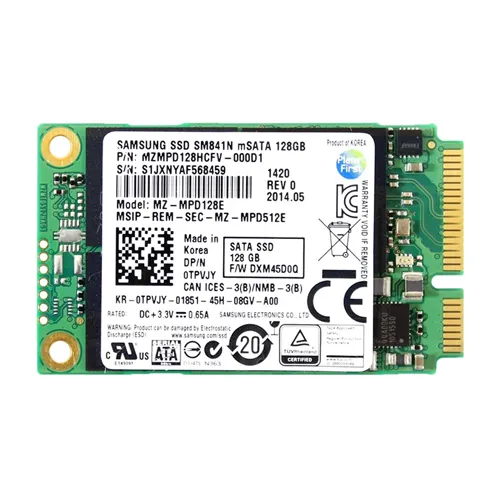 Dell TPVJY | 128GB Multi-Level Cell SATA 6Gb/s mSATA Solid State Drive for Latitude Notebook Refurbished - Dell refurbished available on Gotodirect