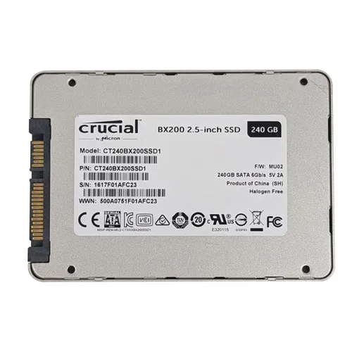 Buy Crucial CT240BX200SSD1 | BX200 240GB Triple-Level Cell SATA 6Gb/s 2.5-Inch Solid State Drive Refurbished - $343.33 Crucial CT240BX200SSD1 | BX200 240GB Triple-Level Cell SATA 6Gb/s 2.5-Inch Solid State Drive Refurbished - Crucial refurbished available on Gotodirect
