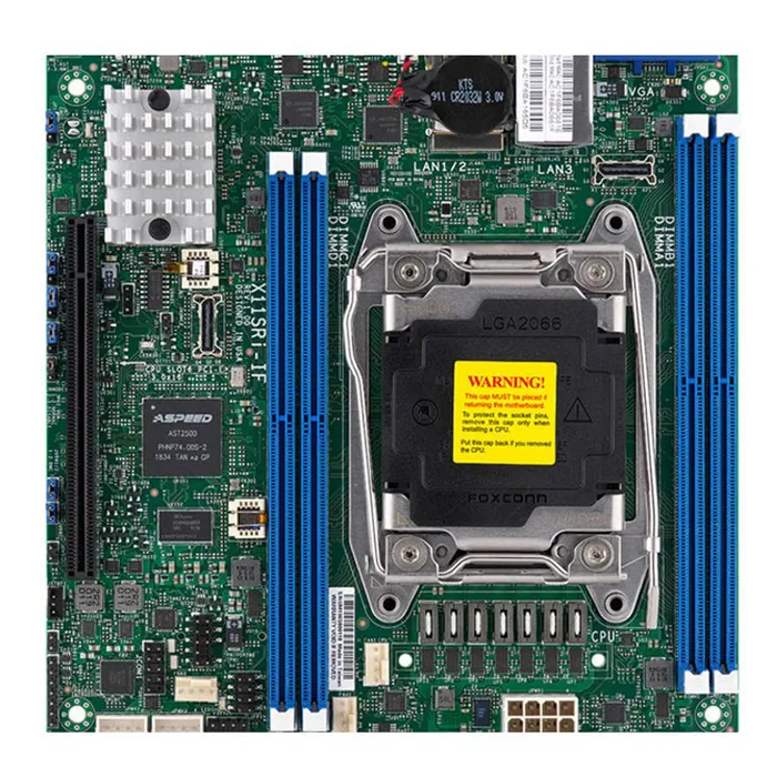 Supermicro X11SRI-IF | Socket LGA2066 Intel C422 Chipset Mini-ITX System Board (Motherboard) Supports XeonW-2100/W-2200 DDR4 4x DIMM Refurbished -  refurbished available on Gotodirect
