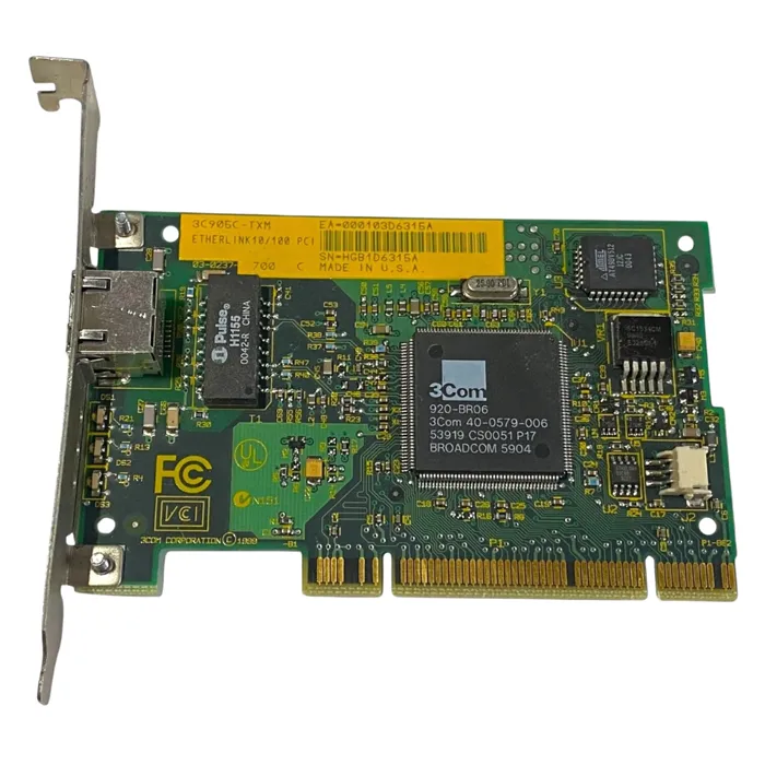 3Com 3C905C-TXM-19 | 1-Port 10/100Base-T PCI Fast EtherLink XL Network Interface Card for Desktop PC Refurbished -  refurbished available on Gotodirect