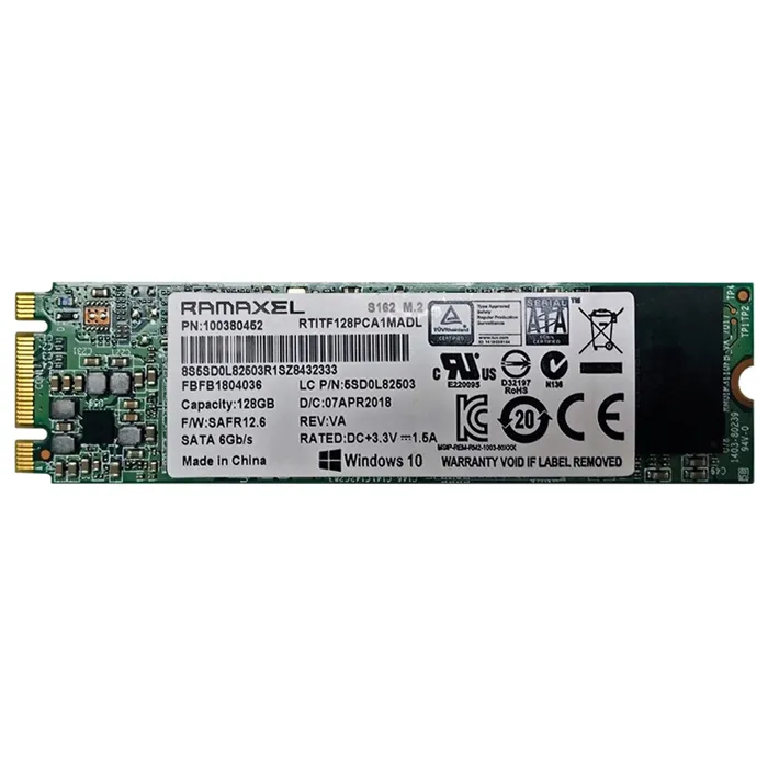 Lenovo 5SD0L82503 | 128GB SATA 6GB/s M.2 2280 Internal Solid State Drive Refurbished - Lenovo refurbished available on Gotodirect