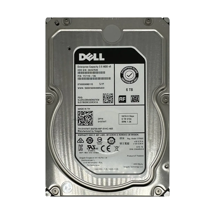 Seagate ST6000NM0115 | Exos 7E8 Series 6TB 7200RPM SATA 6Gb/s 256MB Cache (512e) 3.5-Inch Enterprise Hard Drive Refurbished - Seagate refurbished available on Gotodirect