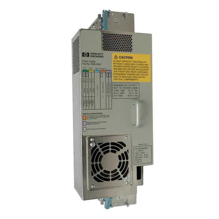 Buy HP 0950-3020 | 1200-Watts 9000 K-Class Power Supply Refurbished - $218.33 HP 0950-3020 | 1200-Watts 9000 K-Class Power Supply Refurbished - Hewlett-Packard (ou HP en abrégé) refurbished available on Gotodirect