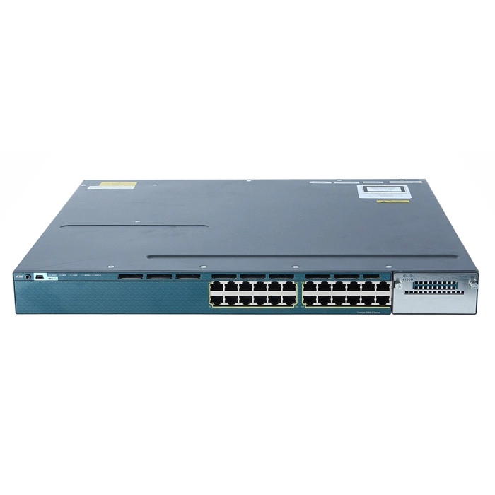 Cisco WS-C3560X-24T-S-RF | Catalyst 3560-X Series 3560X-24T 24 x RJ-45 Ports 10/100/1000Base-T + 4 x Optional SFP Ports Layer 3 Managed Rack-mountable Gigabit Ethernet Switch Refurbished - Cisco Systems Inc. refurbished available on Gotodirect