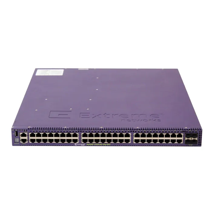 Extreme Networks X450-G2-48P-GE4 | X450-G2 Series 48 10/100/1000BASE-T PoE+ SFP+ Switch Refurbished -  refurbished available on Gotodirect