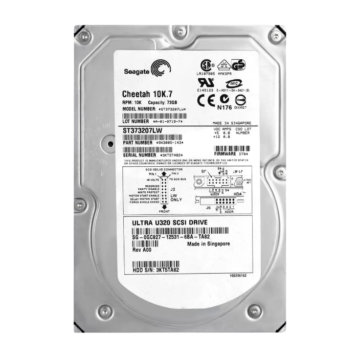 Dell 0GC827 | 73GB 10000RPM Ultra320 SCSI 8MB Cache 68-Pin 3.5-Inch Hard Drive Refurbished - Dell refurbished available on Gotodirect
