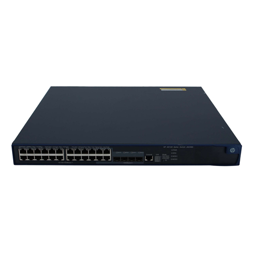 HP JG236A | 5120 Series 5120-24G-PoE+ 24 x RJ-45 Ports PoE+ 10/100/1000Base-T + 4 x Shared SFP Ports Layer 3 Managed 1U Rack-mountable Gigabit Ethernet Network EI Switch Refurbished - Hewlett-Packard (ou HP en abrégé) refurbished available on Gotodirect