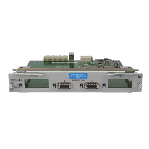 Buy HP J8694-61101 | 2-Ports 10GbE X2/ 2-Ports CX4 Module for ProCurve 3500yl/ 6200yl-24G-mGBIC Switches Refurbished - $347.50 HP J8694-61101 | 2-Ports 10GbE X2/ 2-Ports CX4 Module for ProCurve 3500yl/ 6200yl-24G-mGBIC Switches Refurbished - Hewlett-Packard (ou HP en abrégé) refurbished available on Gotodirect