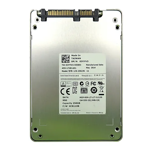 Dell 03YYV3 | 256GB Multi-Level Cell SATA 6Gb/s 2.5-Inch Solid State Drive Refurbished - Dell refurbished available on Gotodirect