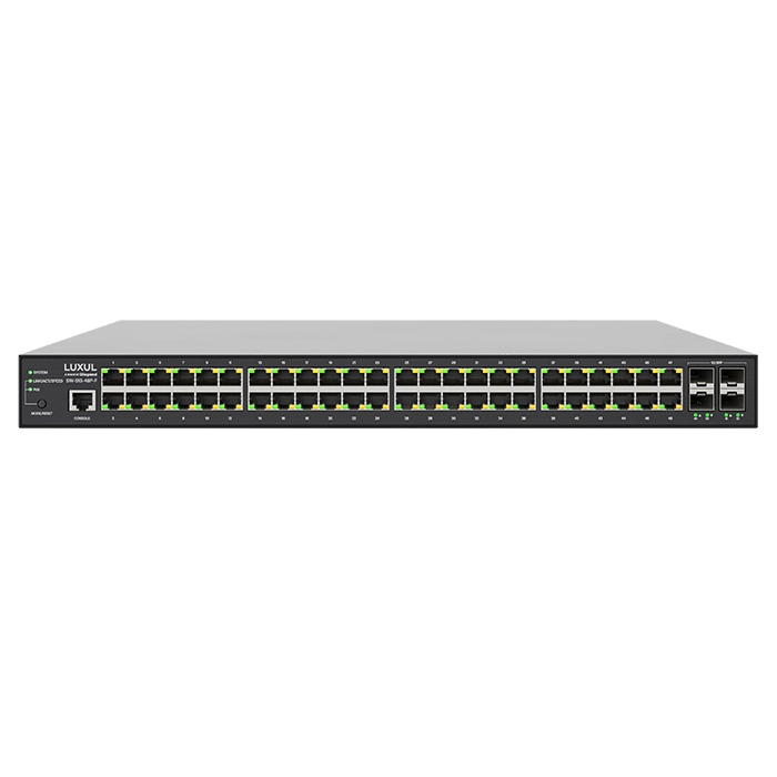 Luxul SW-515-48P-F | 48 PoE+ and 4 SFP Ports Gigabit L2/L3 Managed Switch Refurbished -  refurbished available on Gotodirect