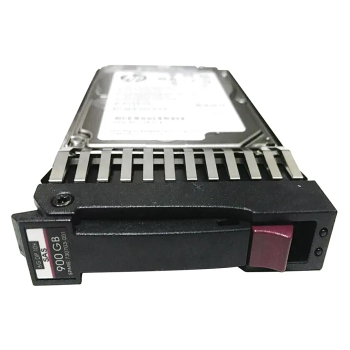 HP 730703-001 | 900GB 10000RPM SAS 6Gb/s Hot-Pluggable Dual Port SFF 2.5-inch Enterprise Hard Drive for MSA/MSA2 Storage Array Refurbished - Hewlett-Packard (ou HP en abrégé) refurbished available on Gotodirect