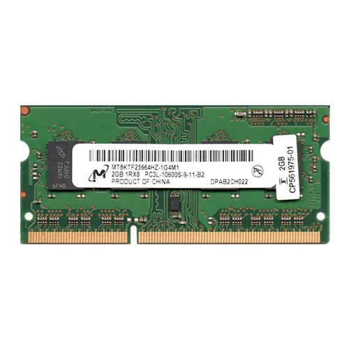 Buy Micron MT8KTF25664HZ-1G4M1 | 2GB DDR3-1333MHz PC3-10600 Non-ECC Unbuffered SODIMM CL9 1Rx8 1.35V 204-Pin Memory Module Refurbished - $97.96 Micron MT8KTF25664HZ-1G4M1 | 2GB DDR3-1333MHz PC3-10600 Non-ECC Unbuffered SODIMM CL9 1Rx8 1.35V 204-Pin Memory Module Refurbished - refurbished available on Gotodirect
