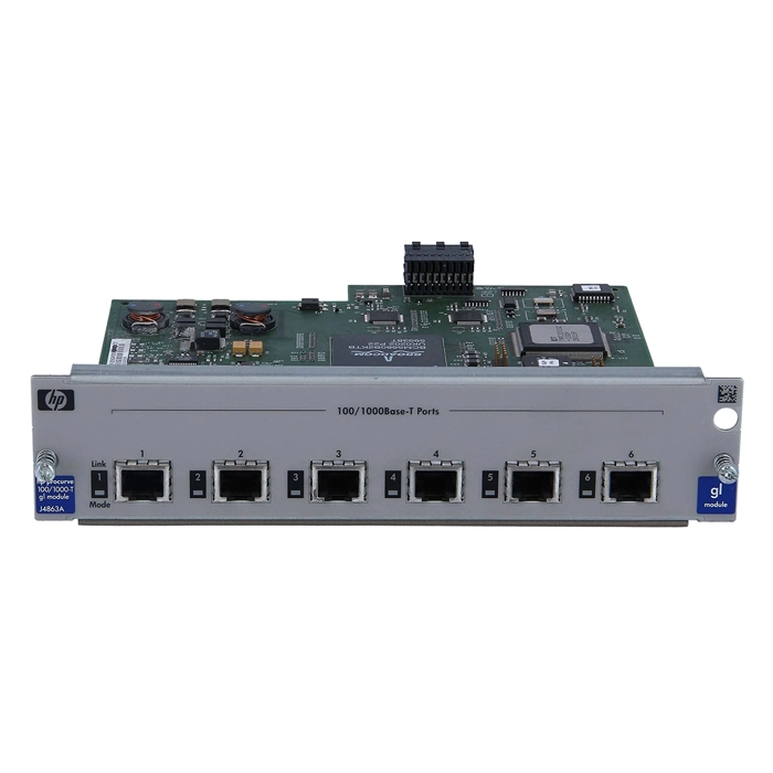 Buy HP J4863-69101 | ProCurve Switch 4108GL 6-Port 100/1000Base-T RJ-45 Fast Ethernet Switch Module Refurbished - $152.86 HP J4863-69101 | ProCurve Switch 4108GL 6-Port 100/1000Base-T RJ-45 Fast Ethernet Switch Module Refurbished - Hewlett-Packard (ou HP en abrégé) refurbished available on Gotodirect