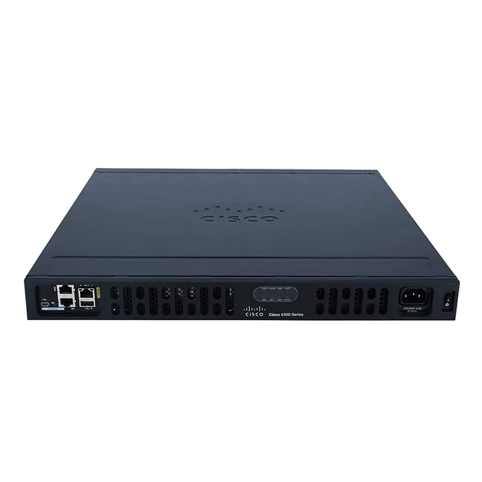 Cisco ISR4331-B/K9 | 4000 Series 4331 3 x onboard WAN or LAN Ports 1000Base-T + 2 x RJ-45 Ports + 2 x SFP Ports Gigabit Ethernet 1U Rack-mountable VoIP Gateways Router Refurbished - Cisco Systems Inc. refurbished available on Gotodirect